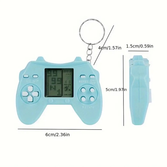 Mini Game Console Keychain - Picture 4 of 4